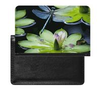 Porte-passeport - Accessoires de voyage - Motif bouledogue anglais - Étanche - Avec emplacements pour cartes - Pour homme et femme, Libellule vole, Taille unique