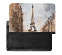 Porte-passeport - Accessoires de voyage - Plage tropicale - Vue sous-marine - Imperméable - Portefeuille de voyage avec emplacements pour cartes - Pour homme et femme, Aquarelle Paris, Taille unique