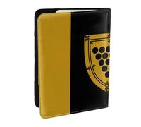 Porte-passeport avec drapeau irlandais pour voyage - Étui de passeport pour homme et femme - Organiseur de documents de voyage pour cartes de crédit, Drapeau du comté de Cornouailles, One Size