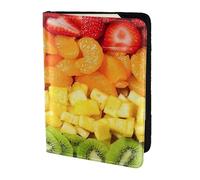 Porte-passeport avec impression arc-en-ciel, essentiels de voyage, cartes et passeport, taille adaptée à tous les passeports standard