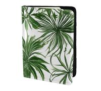 Porte-passeport avec impression d'herbes et de plantes herbacées, essentiels de voyage, cartes et passeport, taille adaptée à tous les passeports standard