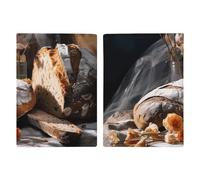 Porte-passeport « Bread in Bakery » - Étui de protection pour carte d'identité avec fente pour passeports - Portefeuille de voyage pour homme et femme