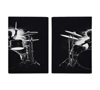 Porte-passeport de batteur ultra fin en cuir synthétique pour documents de voyage compact de qualité supérieure pour passeport international américain pour homme et femme