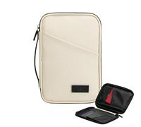 Porte-passeport de voyage - Design étanche avec poignée - Poche pour passeport - Porte-passeport familial - Téléphone portable, Billets et Porte-monnaie pour les aéroports, les événements sportifs