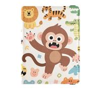 Porte-passeport en cuir étanche pour homme Motif singe et animal