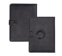 Porte-Passeport en Cuir NICENEEDED, Étui Portefeuille, Étui pour Passeport AirTag de Voyage avec Étui pour Passeport à Fermeture à Pression avec Emplacements pour Cartes