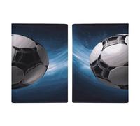 Porte-passeport pour ballon de football ultra fin en cuir synthétique compact de qualité supérieure pour passeport international américain pour homme et femme