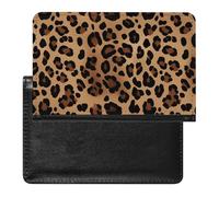 Porte-passeport pour voyage pour homme et femme - Blocage RFID - Lake District National Park - Accessoires de voyage, imprimé léopard, Taille unique