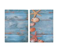 Porte-passeport Things on The Ground - Ultra fin en cuir synthétique - Organiseur de documents de voyage compact de qualité supérieure - Housse de protection pour passeport international américain