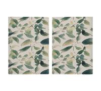 Porte-passeport vert sauge en forme de feuilles d'eucalyptus ultra fin en cuir synthétique compact de qualité supérieure pour passeport international américain pour homme et femme