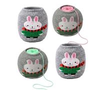 Porte-pelote de laine crochet Rangement Extensible à Tirage Central, 4