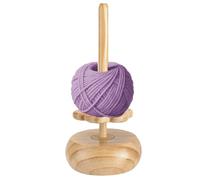 Porte-Pelote pour Crochet | Bobinoir Magnétique en Bois pour Rangement de Laine à Tricoter | Support Organisateur Renforcé pour Crochet - Cadeau Noël Fête des Mères Anniversaire | Débutants