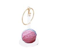 Porte-pelotes de fil au crochet - Porte-fils de poignet en acrylique, porte-bobine pour enrouleur de fil | Porte-pelotes de fil artisanal portable Outils essentiels pour le crochet
