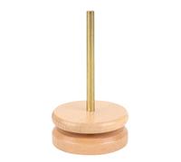 Porte-pelotes Pour Tricoter, Outils De Crochet Avec Rouleau De Fil De Bois | Axe De Rotation Enrouleur De Fil À Tricoter Pour Le Tissage Lisse, Fournitures De Crochet, R