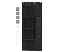 Porte-peluches | Support En Maille Respirante À Grande Capacité - Organisateur de Rangement sur Porte pour Doudous | Pour Jouets En Peluche Poupées Collations Accessoires Cheveux Famille Maison Chambr