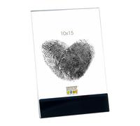 Porte-photo Deknudt en noir avec support 10x15 S58SG2