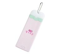 Porte-photo en PVC avec haute transparence et design de dessin animé, porte-photo pratique pour les amateurs d'idole, fraise