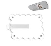 Porte-Photo Magnétique pour Pare-soleil Auto - Support en Acrylique Magnétique pour Visière Auto | Accessoires Intérieurs Automobile pour Anniversaires, Fêtes, Famille, Couple et Amis