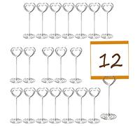 Porte Photo Memo,20 Pcs Porte-Noms de Table,Mémo Table Titulaire,Supports de Numéro de Table,Photo Clip Memo Porte Carte,Table Numéro Nom Cartes,pour Numéro de Table,Cartes,Photo,Menu Doré