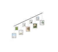 Porte photos escalier 9 cadres Exhibit noir