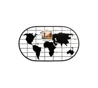 - Porte photos filaire design Mappemonde - Noir - Mappemonde