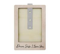 Porte-photos, visière de voiture Clip photo, cadre photo Polaroid, compagnon émotionnel, pièce jointe facile, 10,7x7x2,2 cm, pour les familles de passionnés de photographie