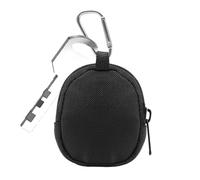 Porte-pièces de monnaie - 9 x 7 x 2,5 cm, pochette de rangement pour porte-clés, petit accessoire compact pour homme et femme | Utilisations utilitaires de voyage et de sport, Noir , Reportez-vous à