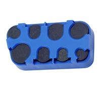 Porte-pièces de monnaie de voiture avec fente de distributeur d'argent Changement pour véhicules Sacs à main et accessoires de camion Porte-monnaie universel pour voitures, bleu, Mass Beauty