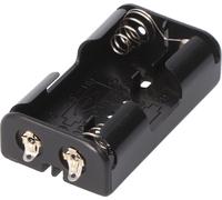Porte-piles pour 2x Mignon avec connexion à souder