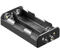 Porte-piles pour 4x Baby avec bouton-pression