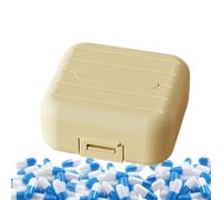 Porte-pilules - Boîte Portable Pour Comprimés, Conteneur De Pilules Médicaments De 7 Jours Pour Suppléments Médicinaux Quotidiens, Huile De Poisson, Distributeur Portable Pour Porte-Pilules Semaine
