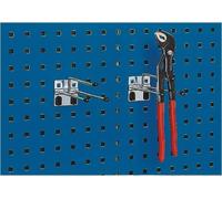 Porte-pince L45xP175mm D.6mm pour plaques perforées BOTT