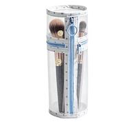 Porte-Pinceau De Maquillage Debout - Grande Capacité avec Fermeture Éclair Cylindrique | Pochette pour Stylo en | Sac De Papeterie Debout en | pour La Maison, Le Dortoir, Le Bureau, Les