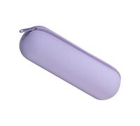 Porte-pinceau de maquillage en silicone - Sac de toilette portable pour voyager, mécanisme de défense robuste, organisateur de stockage cosmétique portable pour les bijoux de marqueurs, support de bro