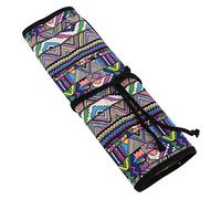 Porte-Pinceau Roll Up Brush Bag Case Artist Paint Brush Roll Pochette en Toile pour Acrylique Aquarelle Peinture à l'huile Pen Brush