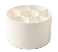 Porte-pinceaux de maquillage - avec compartiments de rangement pour stylos | Porte-pinceau de maquillage Vanity - pour épingles à cheveux, stylos, papeterie, rouge à lèvres, crayons à sourcils, bureau