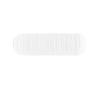 Porte-pinceaux de maquillage portable en silicone pour pinceaux de maquillage, s, Blanc