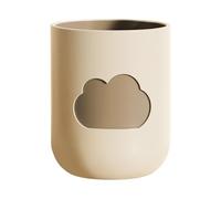 Porte-pinceaux de maquillage, support de brosse à dents pour salle de bain, gobelets respectueux de l'environnement pour l'eau, tasse de salle de bain réutilisable motif nuage mignon tasse à dents