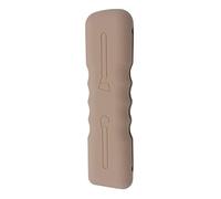 Porte-pinceaux de maquillage tendance en silicone doux et soyeux Boîte à pinceaux cosmétiques portable Outil de pinceau pour le visage