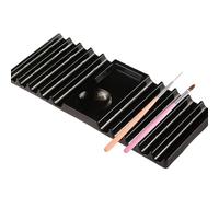 Porte-pinceaux pour technicienne des Ongles Organisateur De Rangement | Plateau De Rangement Pour Outils À Ongles Bureau pour exposition tri organisation femmes débutantes