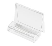 Porte-pinces en acrylique | Organiseur transparent pour économiser de l'espace - Design moderne - Rangement d'outils pour établi de travail, studio, abri de jardin