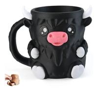 Porte-pinte à crème glacée, manchon à crème glacée en forme d'animal mignon avec poignée antigel, cuillère et design anti-fuite, base antidérapante, tasse à bière confortable, cadeau pour les amateurs