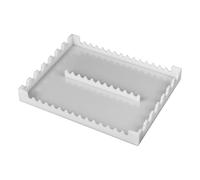 Porte-pipettes - Support en Acrylique pour Pipettes - Support à 22 Emplacements pour Pipette et Agitateur en Verre avec 10mm et 14mm pour Stockage d'Équipement