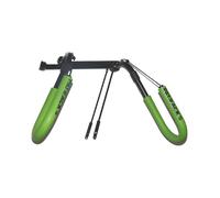 Porte planche de surf long pour vélo Longboard Pat Racks ( Noir / Vert fluo )