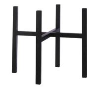 Porte-plante en métal noir H40