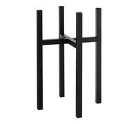 Porte-plante en métal noir H49,5