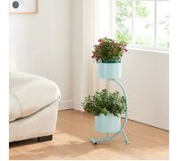 Porte-plantes Almelo 63 x 29 x 21 cm bleu clair