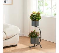 Porte-plantes Almelo 63 x 29 x 21 cm noir