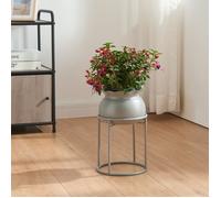 Porte-plantes Assen 32 x 20 cm gris