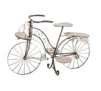 Porte-Plantes en Bois ""Vélo"" 97cm Chêne